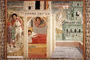 GOZZOLI, Benozzo Scenes from the Life of St Francis (Scene 2, north wall) cd oil on canvas
